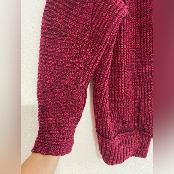 NWOT FREE PEOPLE High Hopes Open Front Knit Cardigan Sweater. Size SP - Picture 7 of 14